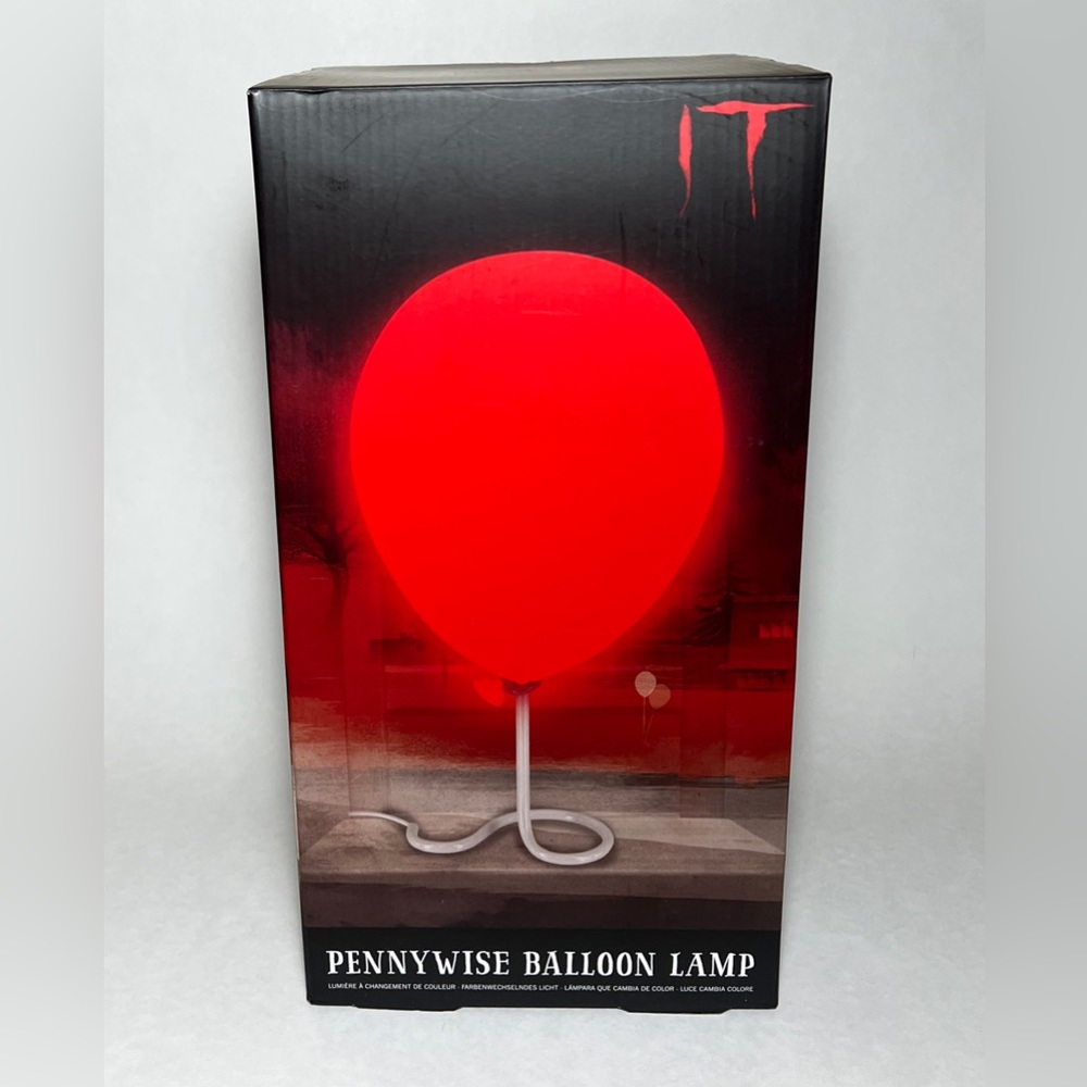 IT Pennywise Red Balloon Lamp Paladone X Warner Brothers Officially Licensed